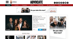 Desktop Screenshot of advocate.com